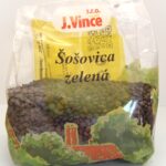 Šošovica zelená 250g J.Vince