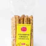 Celozrnné grissiny s morskou soľou BIO 100g Biomila