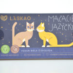 Mačacie jazýčky biele bez cukru, vegan 80g Láskao