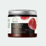 Cukrový peeling malina 200ml Konopná Farma Liptov