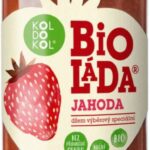 Bioláda jahoda bez cukru BIO 230g Koldokol