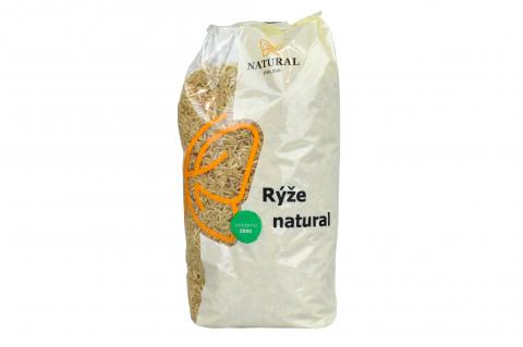 Ryža natural nelúpaná 500g Natural Jihlava
