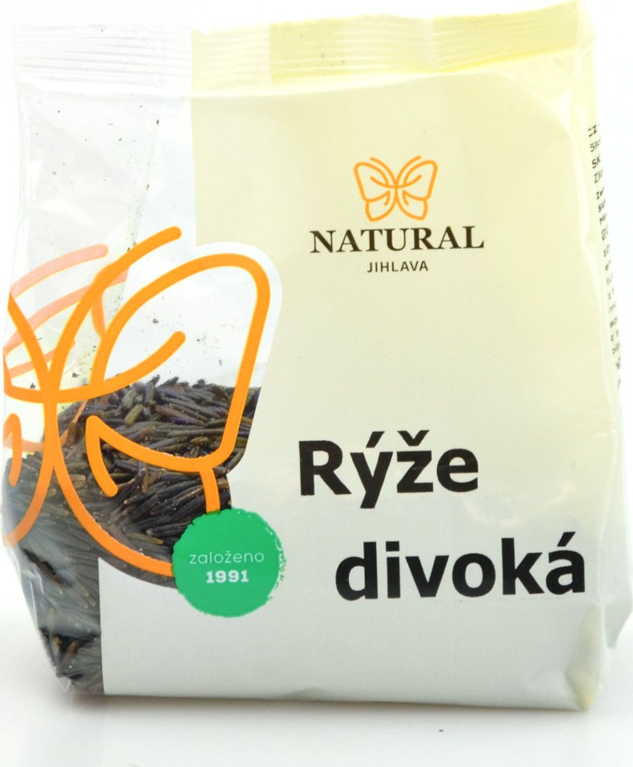 Ryža divoká nelúpaná 200g Natural Jihlava
