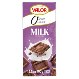 Čokoláda mliečna bez cukru 100g Valor
