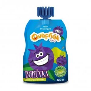 Pyré jablko-čučoriedka 120g Ovocňák