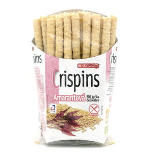 Crispins tyčinky amarant bez lepku BIO 50g Extrudo