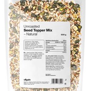 Semienkový topper mix natural 500g Vilgain