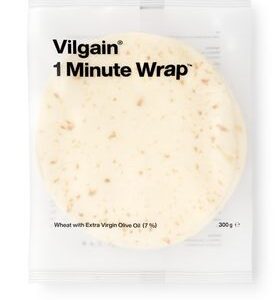 Tortilla minútová celozrnná (3 ks) priemer 22 cm BIO 225g Vilgain